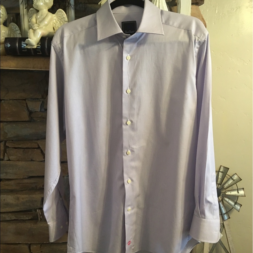 David Donahue mens’s dress shirt (like new)